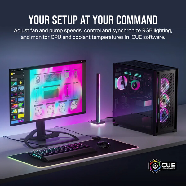 Corsair iCUE Link QX120 RGB 120mm PWM Cabinet Fan